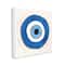 Stupell Industries Evil Eye Symbol Striped Rays Canvas Wall Art